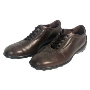 Tod's Leather Oxford Derby Driving Shoes Mens Size 6.5